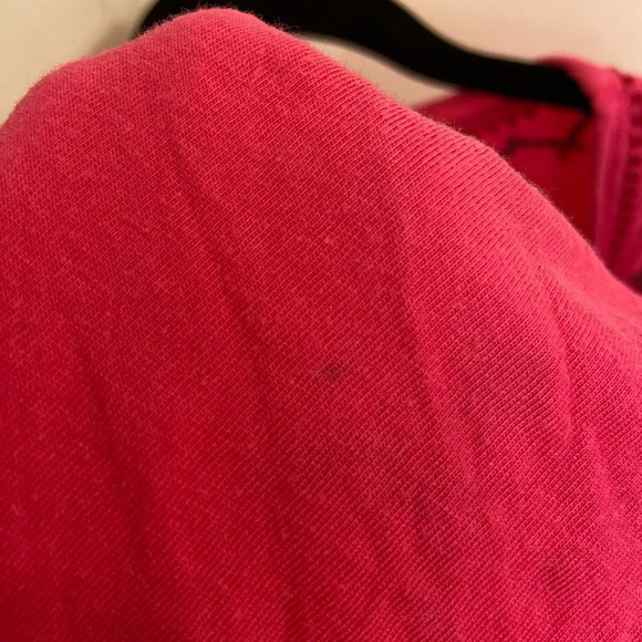 Johnny Was Embroidered Flowers Quarter Sleeve Blouse Pink Size Small - Picture 8 of 8